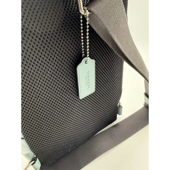 COACH Unisex Charles Messenger Sling Pack Bag in Luxury Smooth Leather - Picture 7 of 11